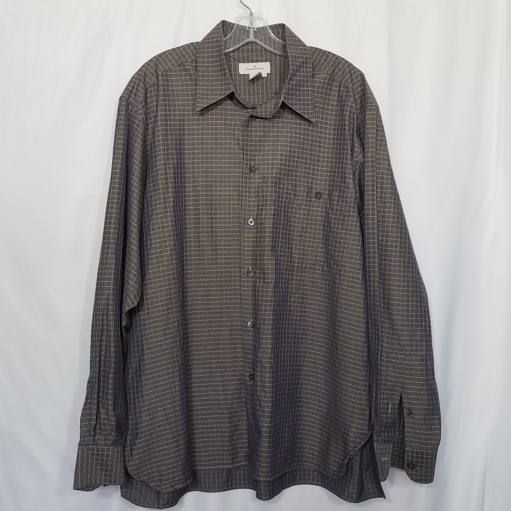 Ermenegildo Zegna Button Long Sleeves Shirt Size L